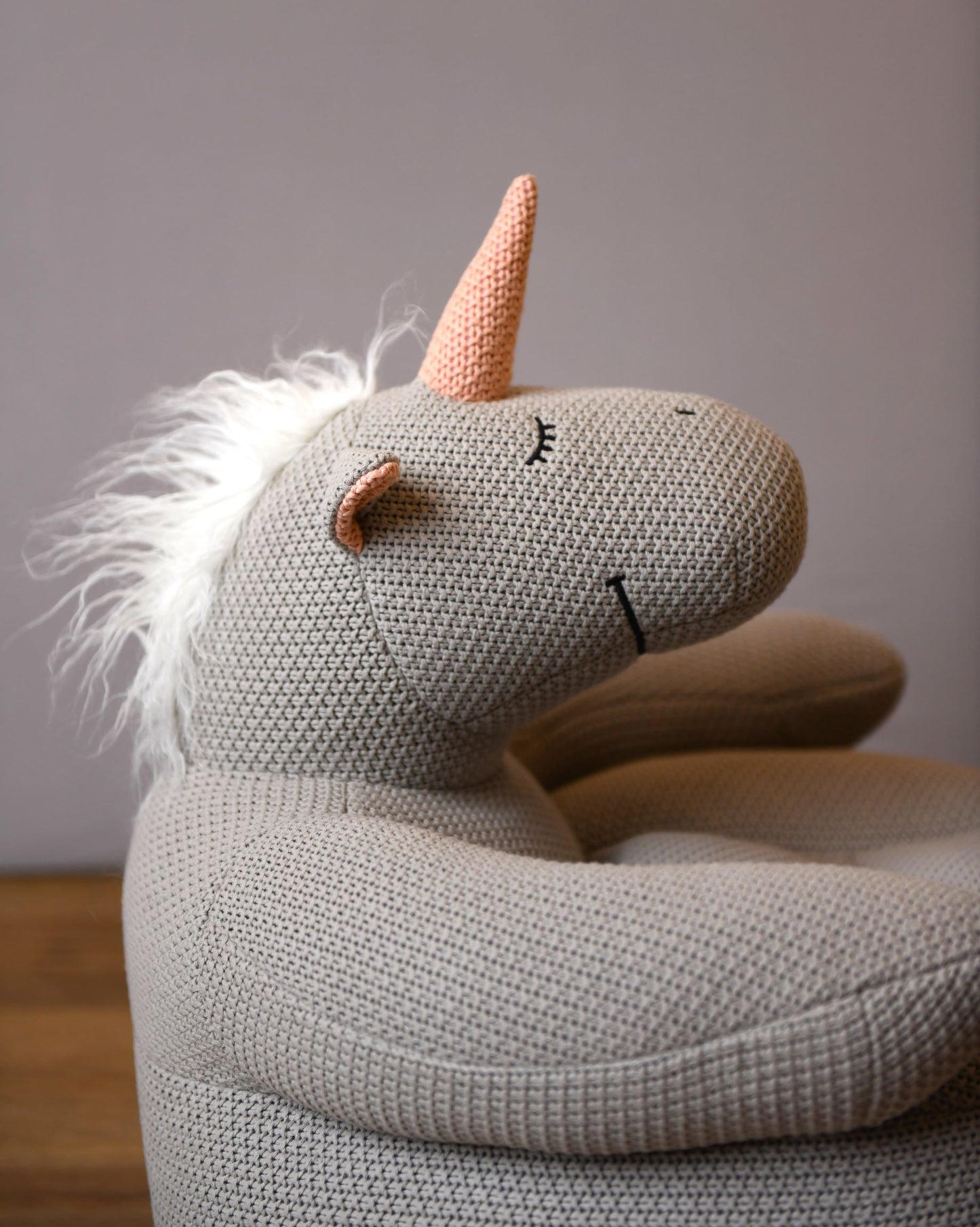 Mini Modern Unicorn Pouf