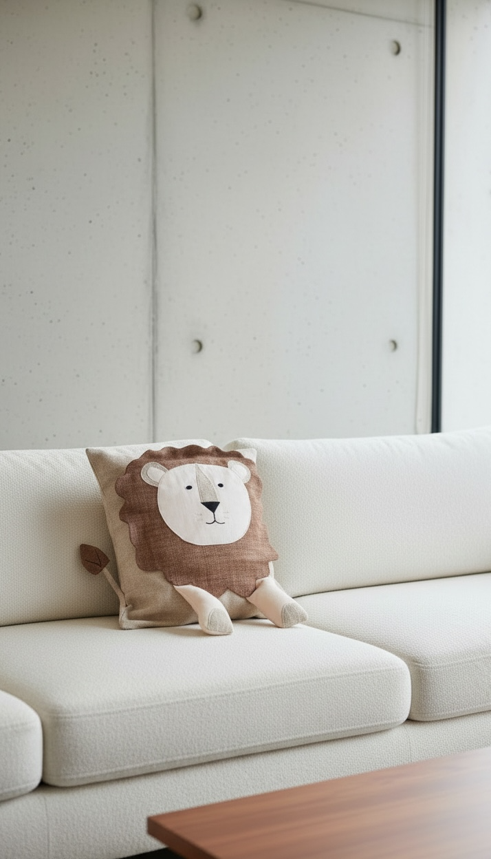 Linen Jungle King Pillow - Maison Jungle Collection