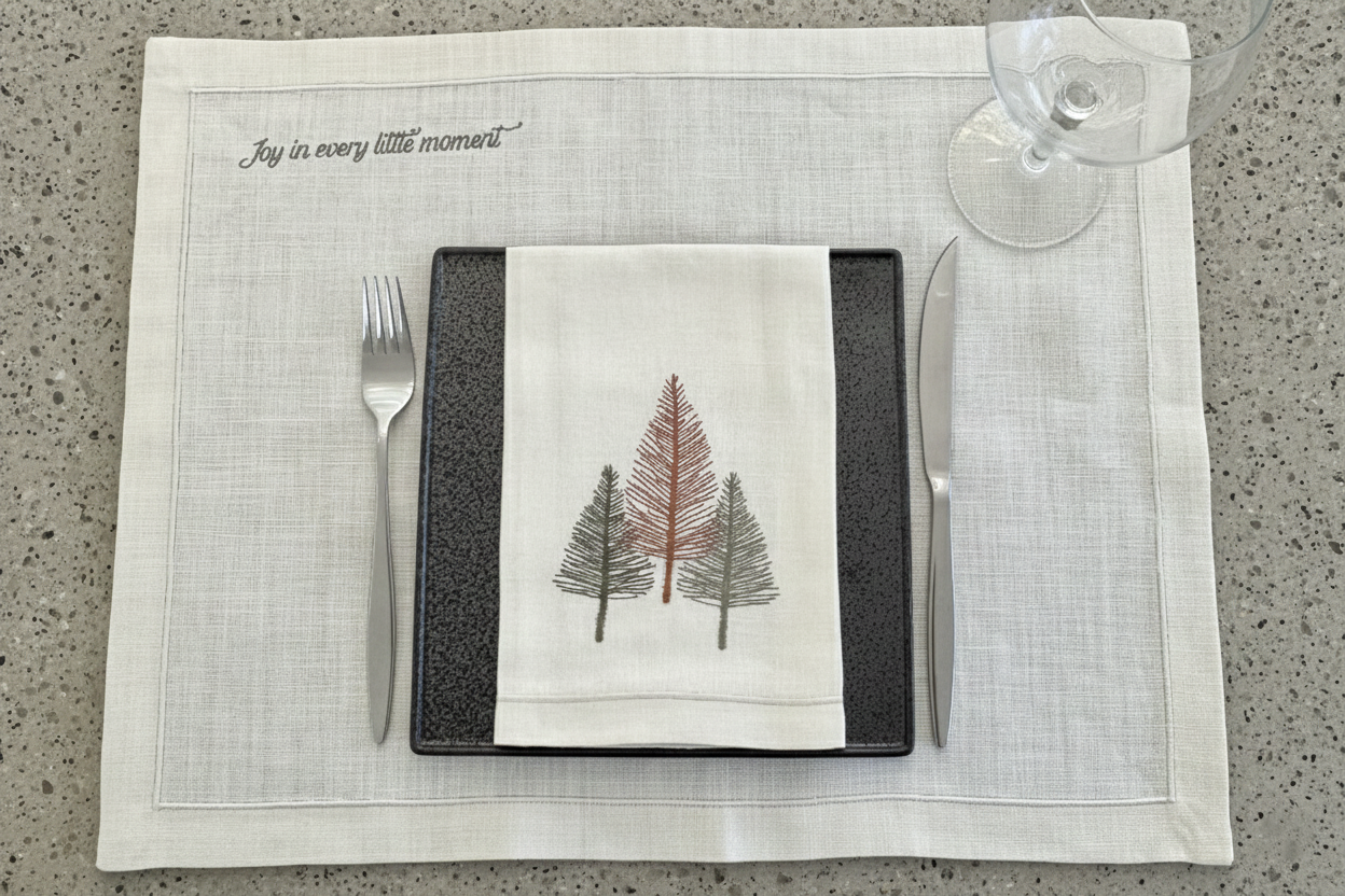 Winter Whispers Dining Set