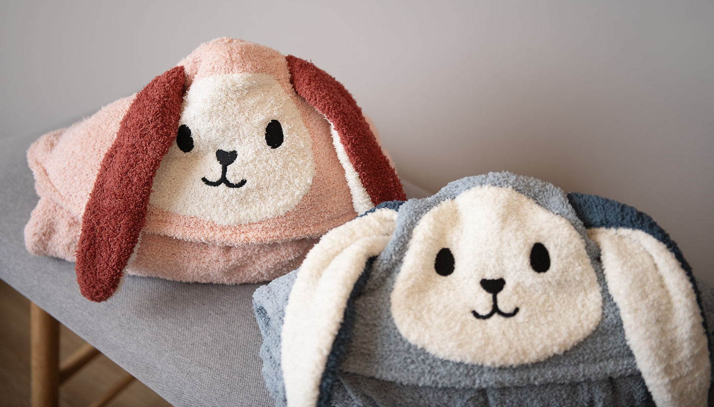 Pink Bunny Durable Towel