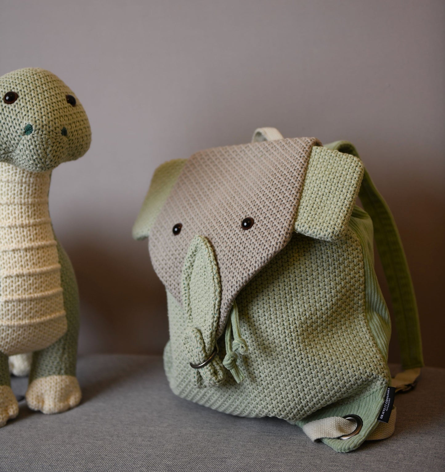 Crochet Trunk Backpack