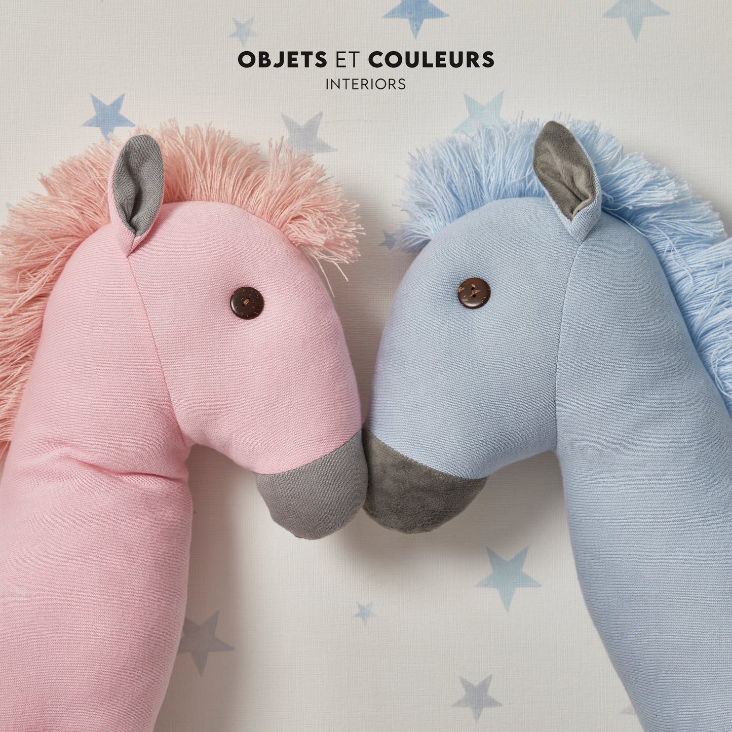 Horse Pillow - Pink