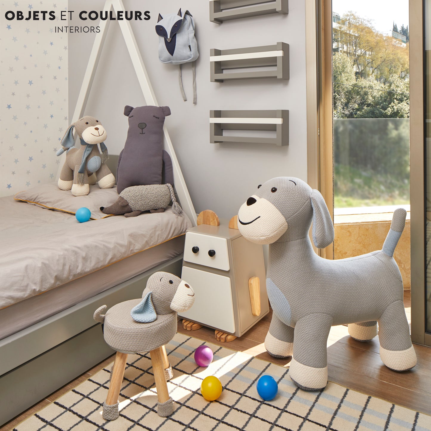 Handcrafted Kids Stool