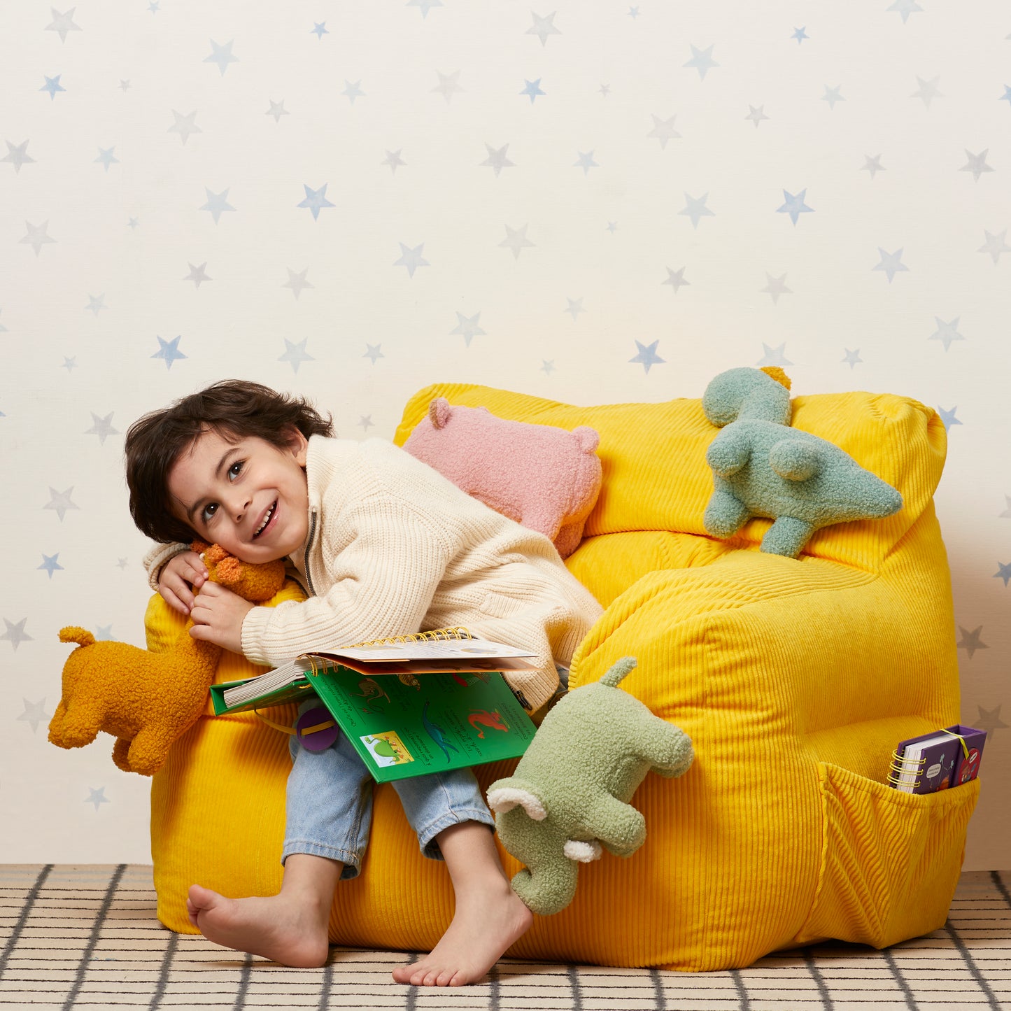 One-of-a-kind Blue Sofa
