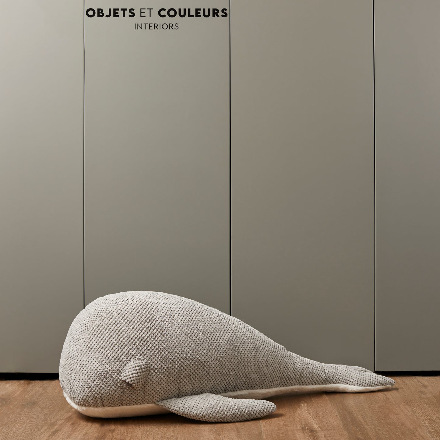 Light Grey Pouf