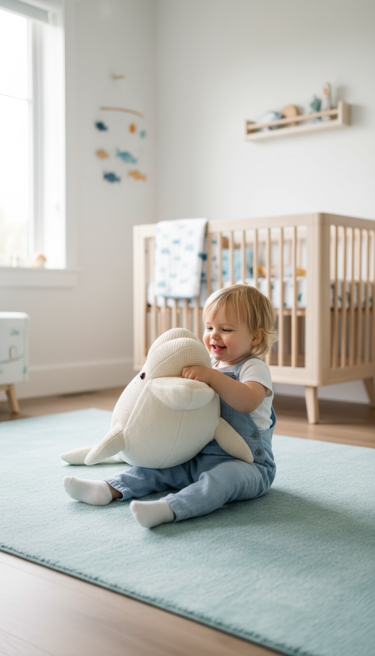 White Beluga Pouf