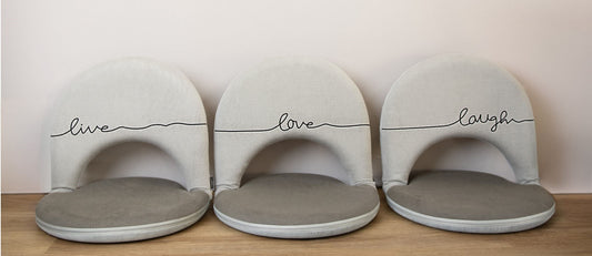 Grey DualTone - FlexiFold Comfort: Unique practical chairs