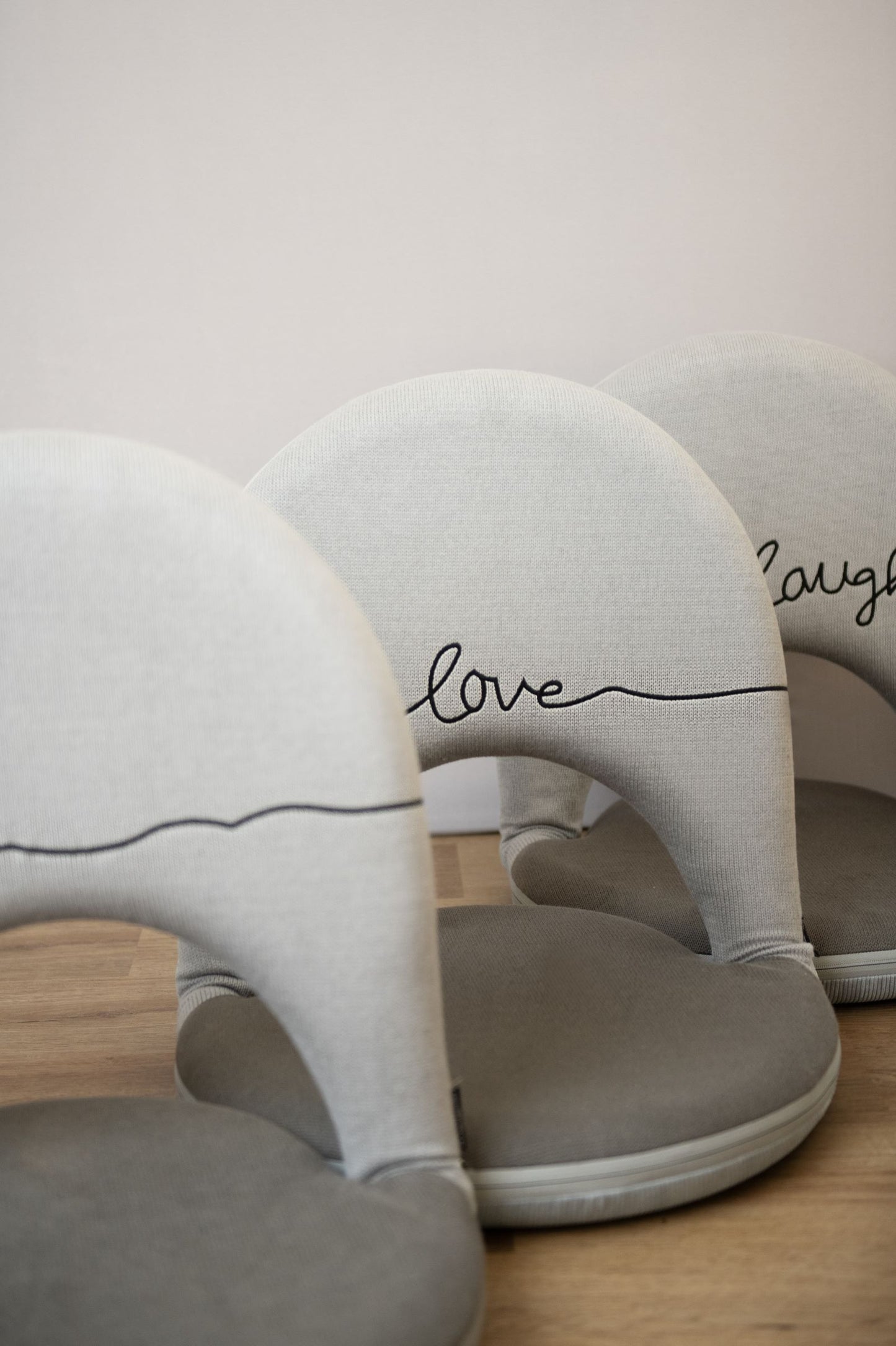 Grey DualTone - FlexiFold Comfort: Unique practical chairs