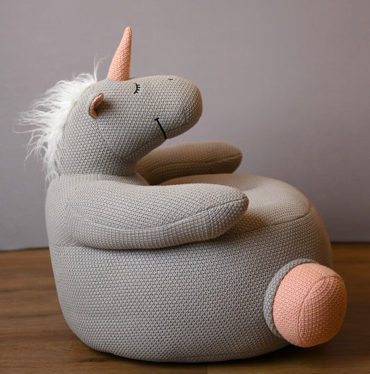 Mini Modern Unicorn Pouf