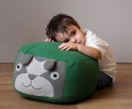 Modern Rabbit Pouf