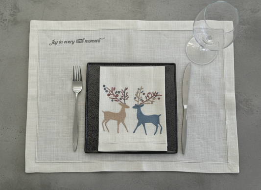 Pastel Deer Dining Set