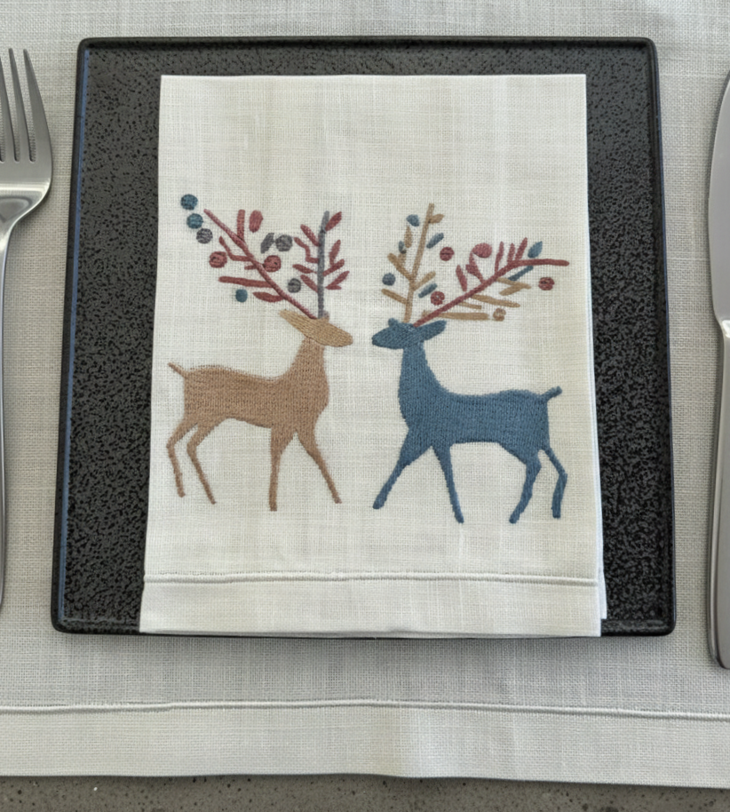 Pastel Deer Dining Set