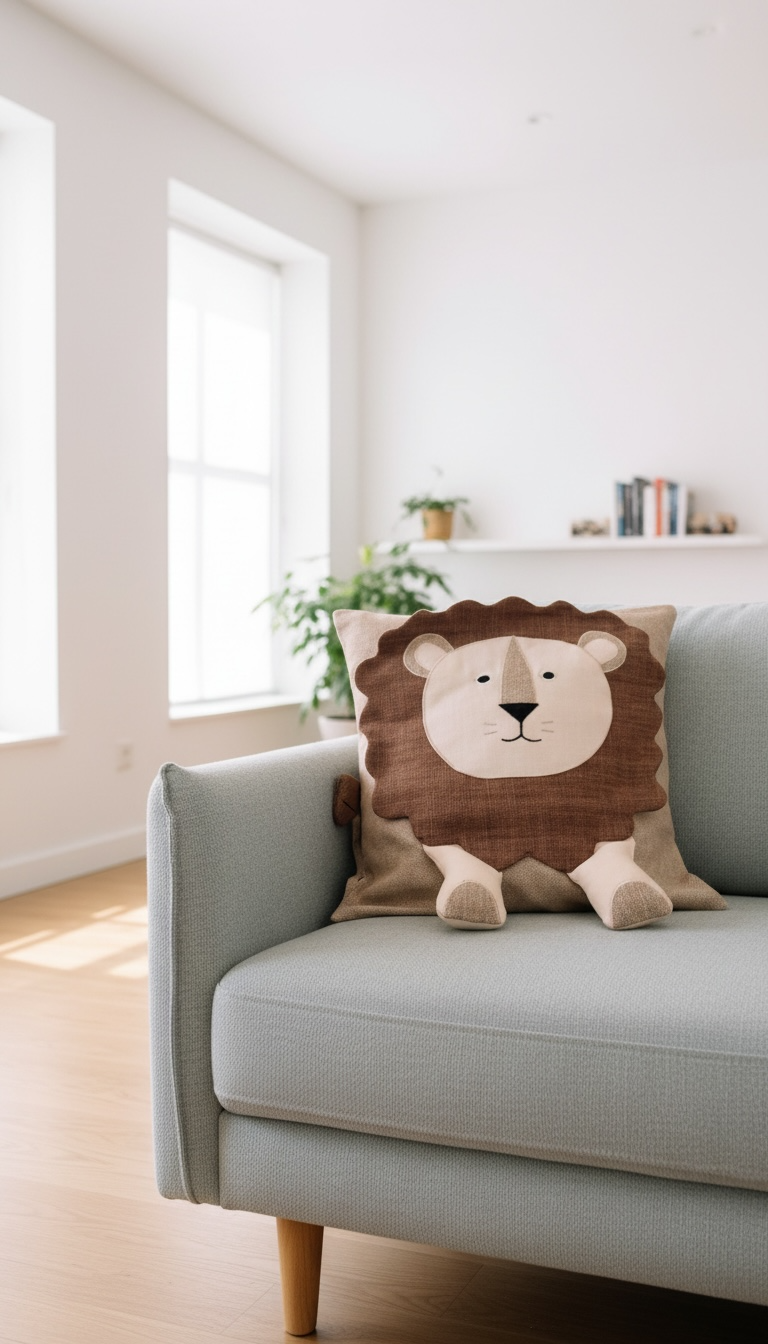 Linen Jungle King Pillow - Maison Jungle Collection