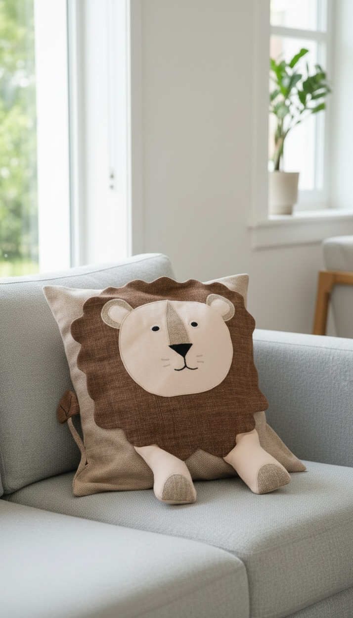 Linen Jungle King Pillow - Maison Jungle Collection