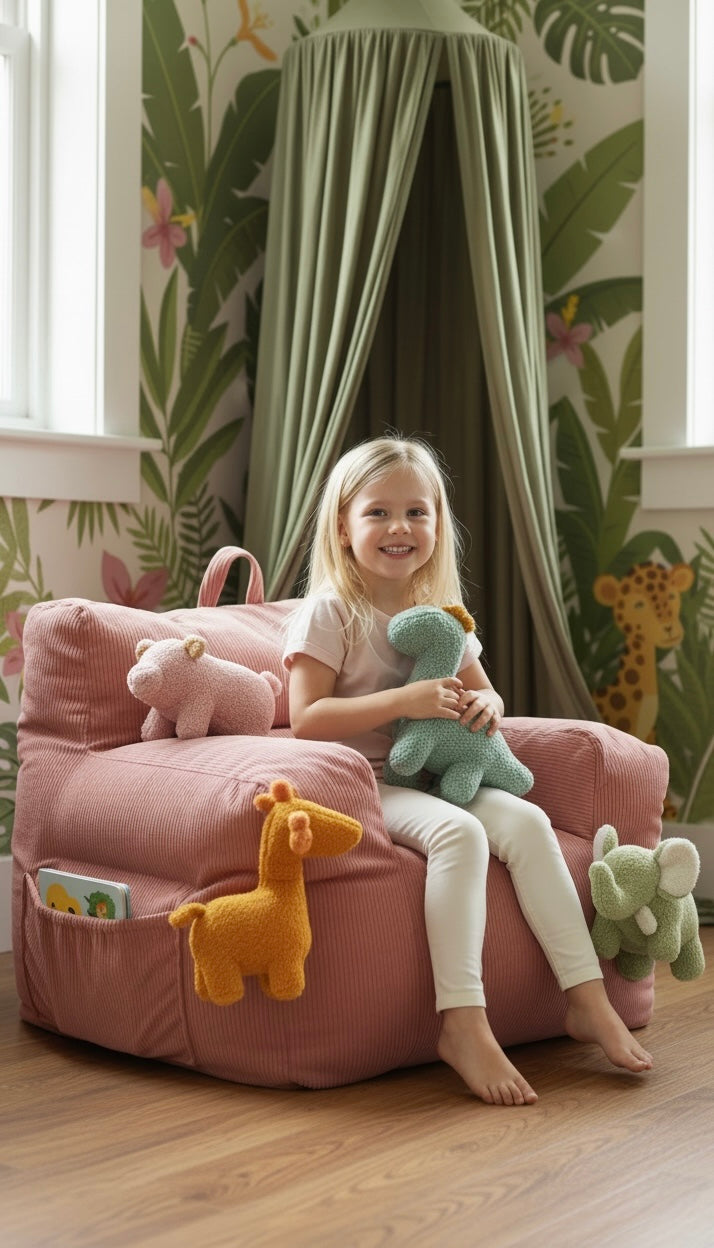 One-of-a-kind Pink Sofa