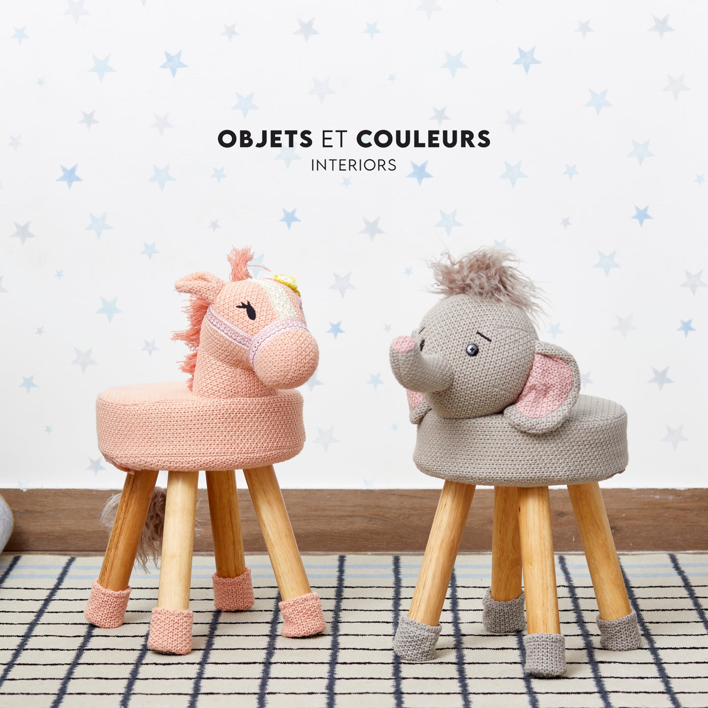 Handcrafted Kids Stool