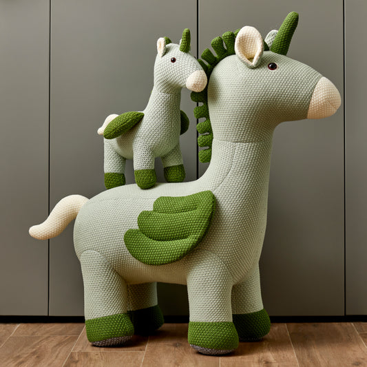 Green Magical Unicorn