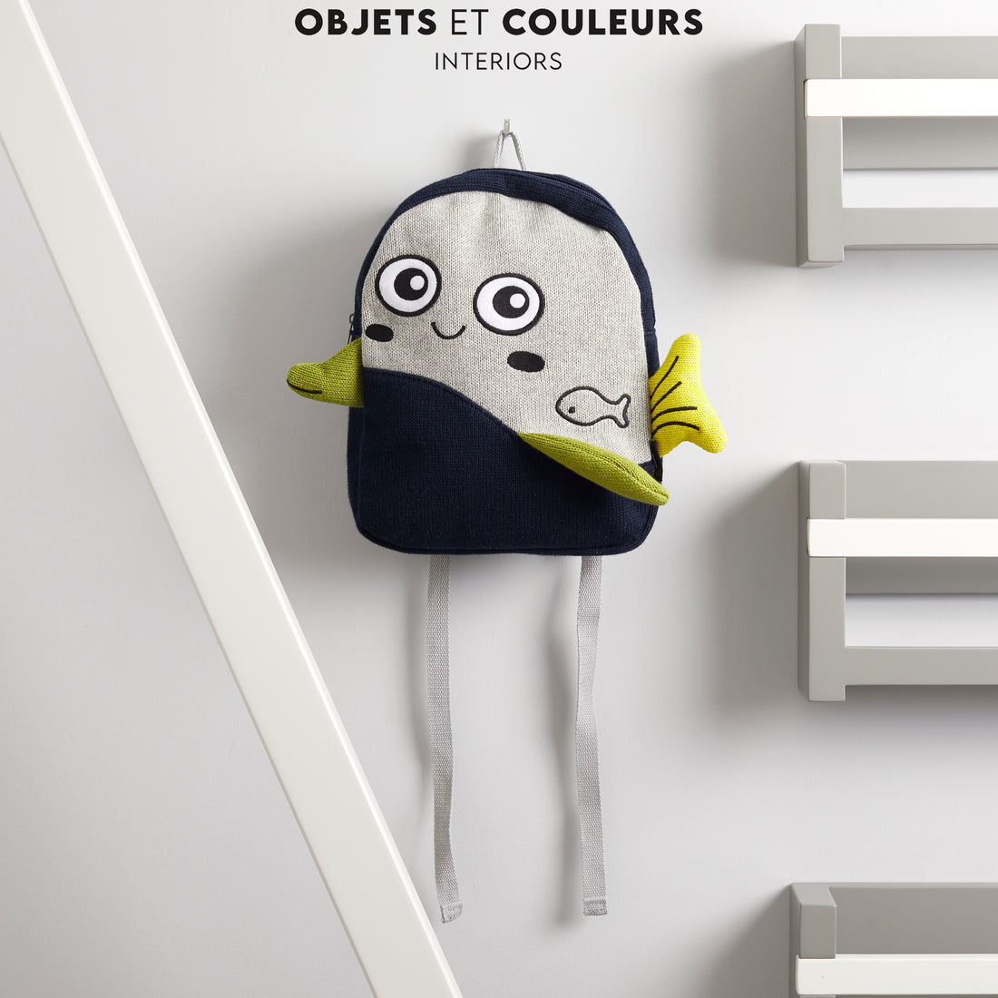 Fish Backpack Funny Fish Backpack – Objets Et Couleurs Interiors