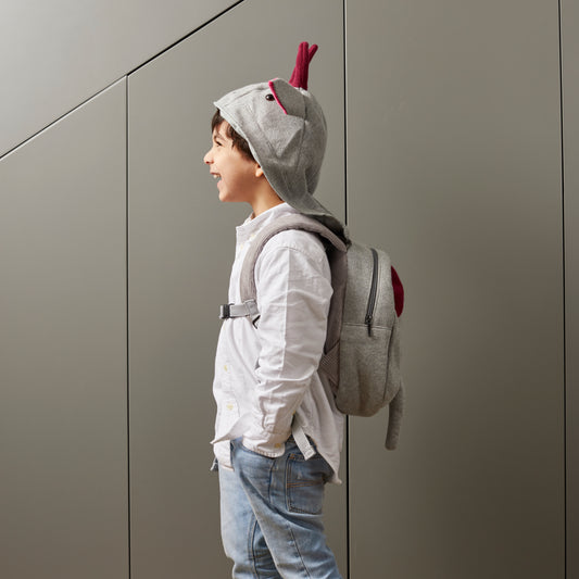 Goat Backpack With Detachable Hood