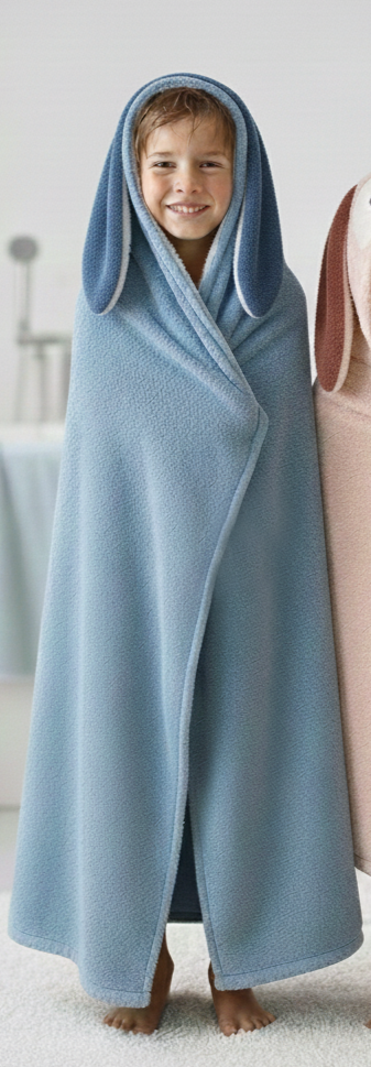 Blue Bunny Durable Towel