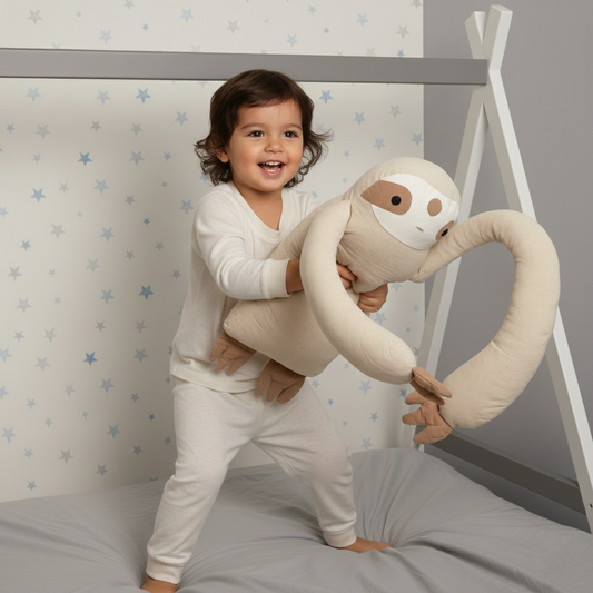 Jungle Sloth Pillow
